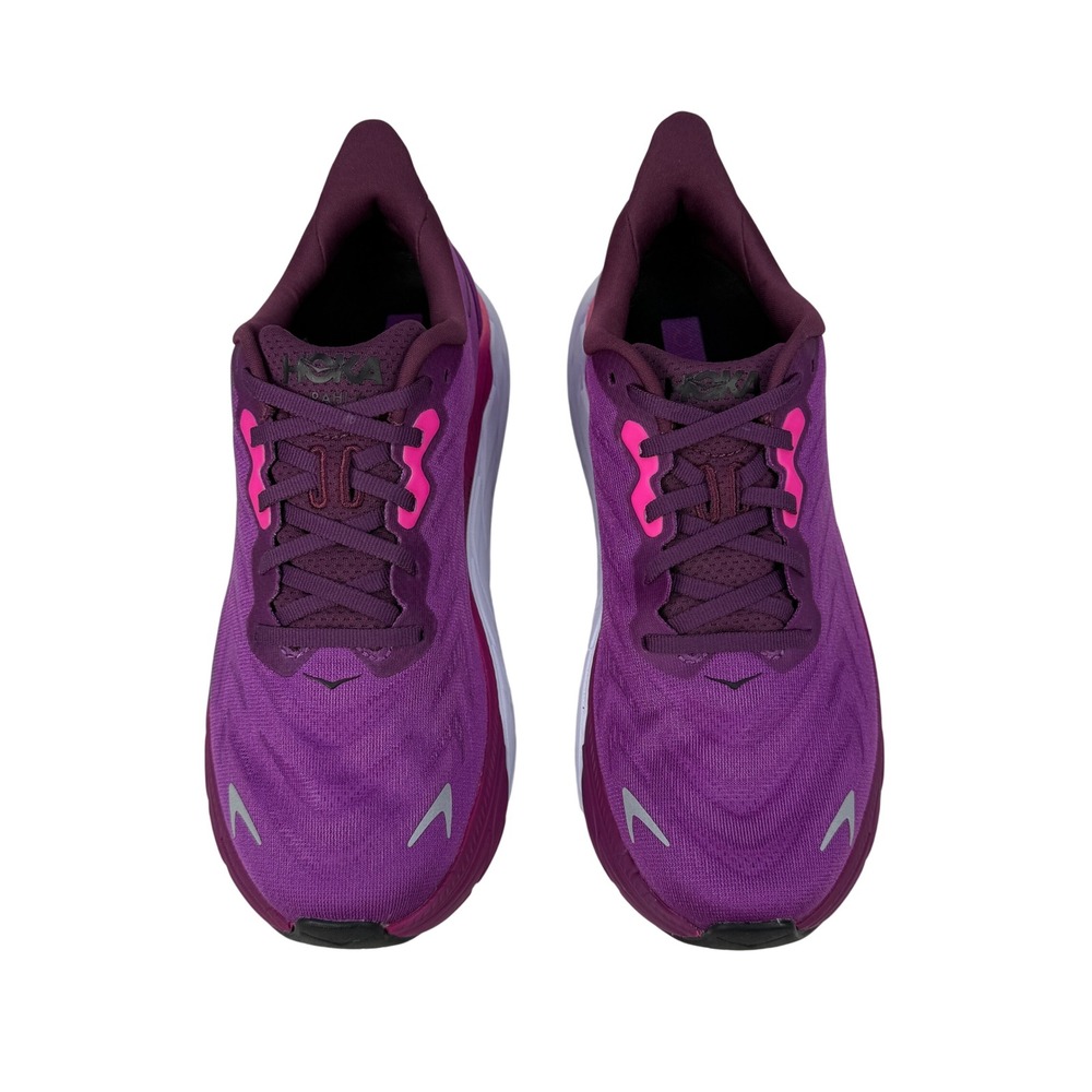 Hoka Arahi 6 Running Shoes Womens 9.5 B Grape Wine Beauty Berry 1123195 GWBY - Picture 5 of 12